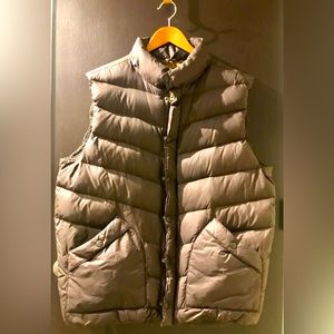 Mens XL Brown GAP Down Vest